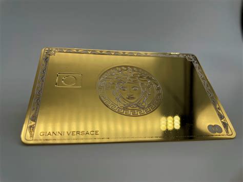 versace business card